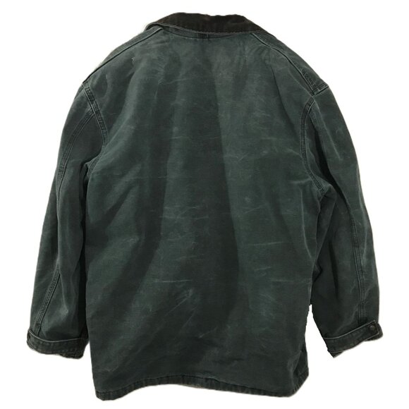 Verified Vintage Carhartt C26 – Hunter Green, Union Made USA 1999, Brass Zipper - Picture 5 of 9